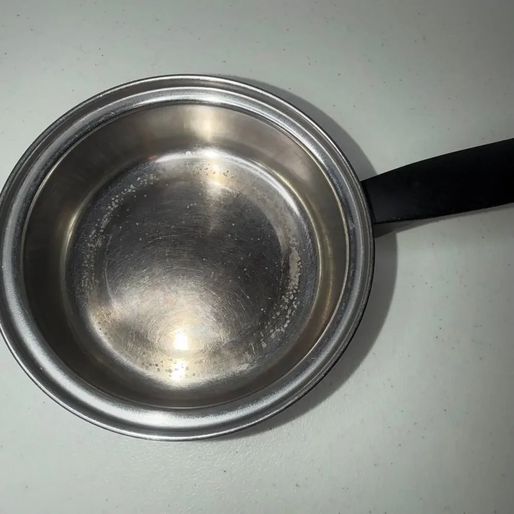 Duncan Hines Regal Ware 18/8 Stainless Steel 1 Quart Saucepan with Lid Vintage
